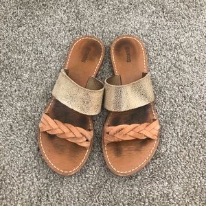 Braided slide sandal (fits like 8)
